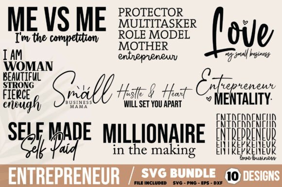 A Designer's Review of the Entrepreneur SVG Bundle for Marketing
