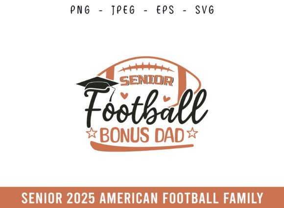 A Senior Football SVG for Crafts and Graphics