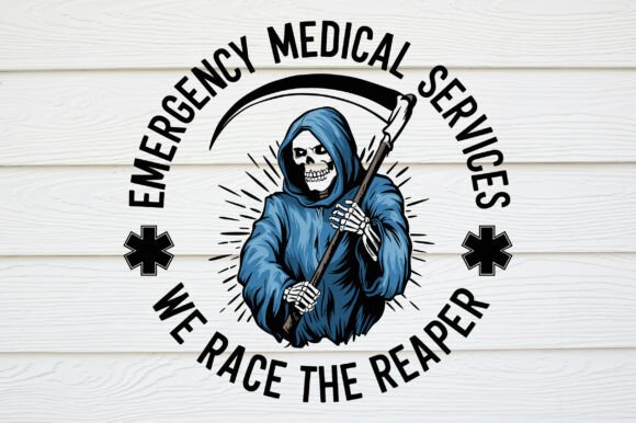 Crafting Edgy Marketing Graphics with Grim Reaper Medical Svg