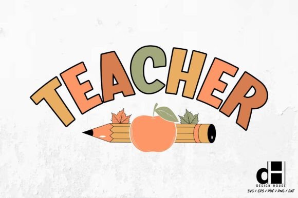 Crafting Seasonal Brand Graphics with Fall Autumn Teacher SVG PNG